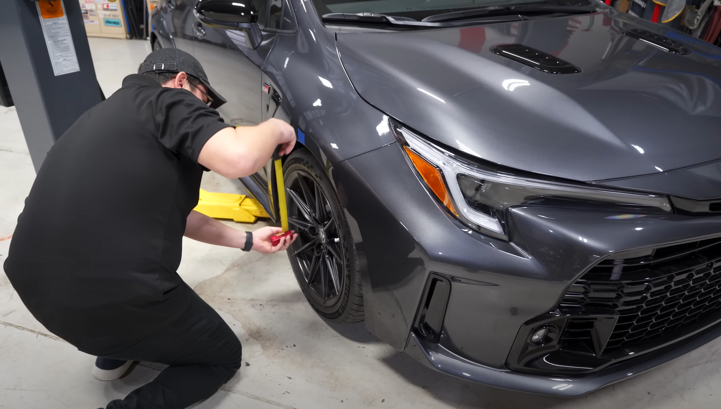 Speed Academy Spec Annex Suspension ClubSpec Pro 2023+ Toyota GR Corolla ClubSpec Pro 2022 Toyota GR Corolla coilovers are track and real world proven.  Annex Suspension believes that performance and comfort can go hand in hand and it influences all aspects of our product design. 