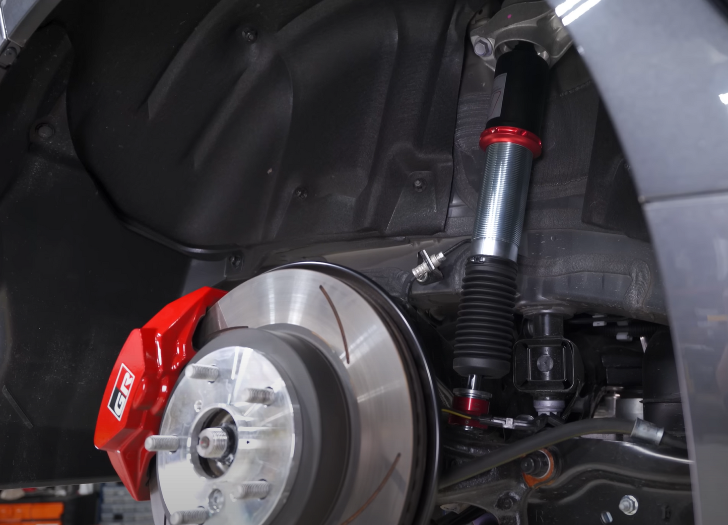 Speed Academy Spec Annex Suspension ClubSpec Pro 2023+ Toyota GR Corolla ClubSpec Pro 2022 Toyota GR Corolla coilovers are track and real world proven.  Annex Suspension believes that performance and comfort can go hand in hand and it influences all aspects of our product design. 